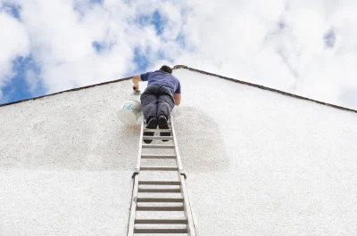 Peinture extérieure à Sublaines — façades et ravalement